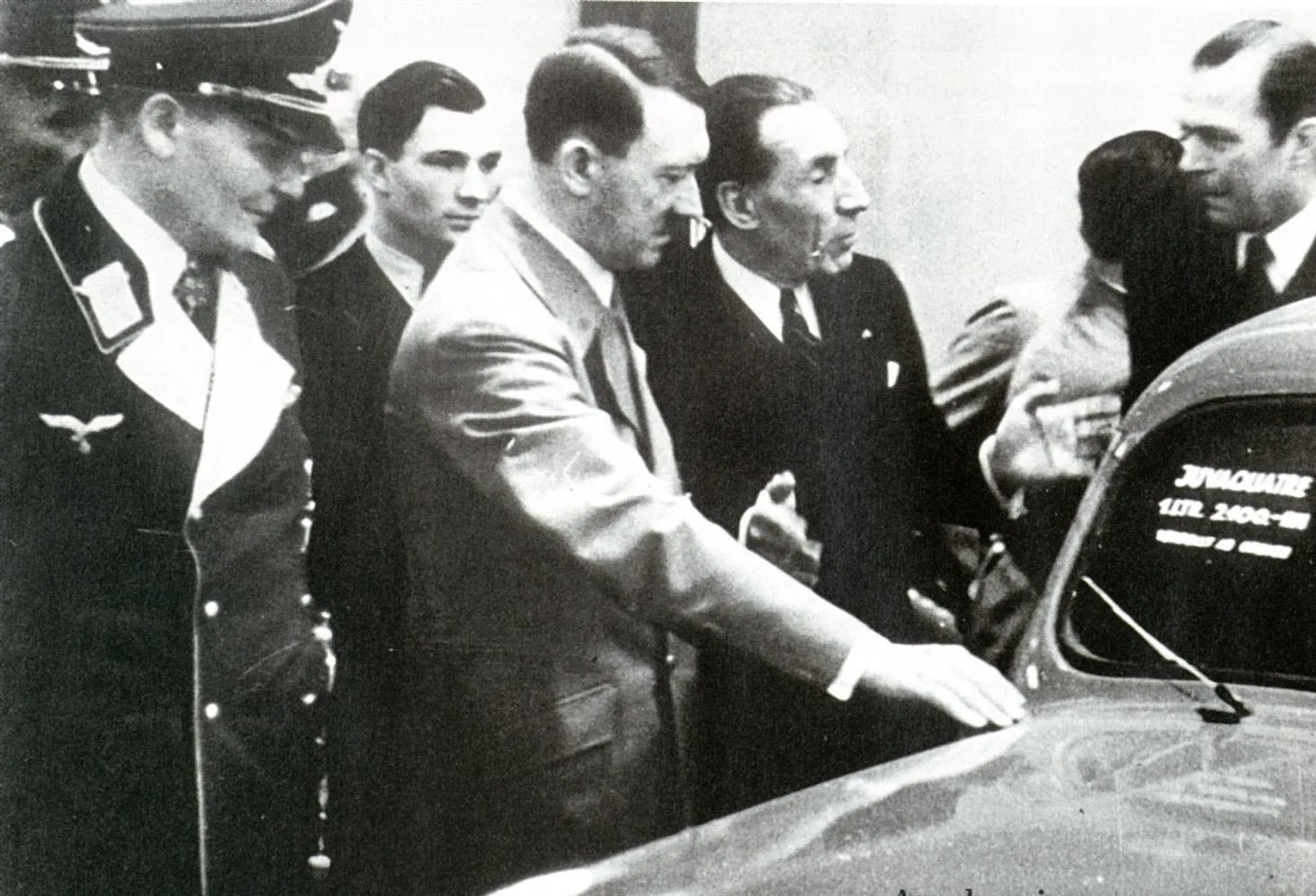 Hermann Göring, Adolf Hitler and Louis Renault - Berlin 1939